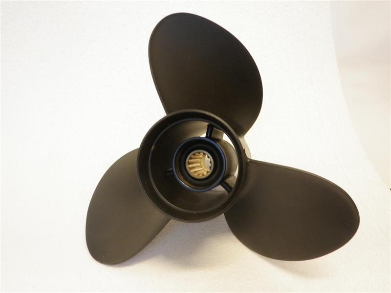 thumbnail image 2 of Solas 2211-100-14 Propeller - 10" Diameter, 14 Pitch, 3 Blade Aluminum For Johnson/Evinrude/BRP 20-35HP 2 of 12